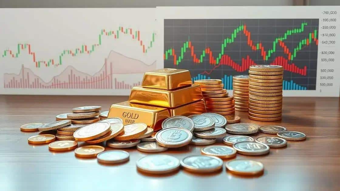 Comparative analysis of silver and gold trends