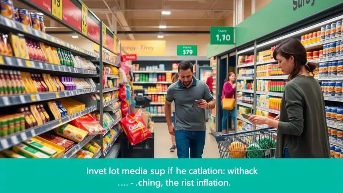 Impact of rising inflation on consumer behavior