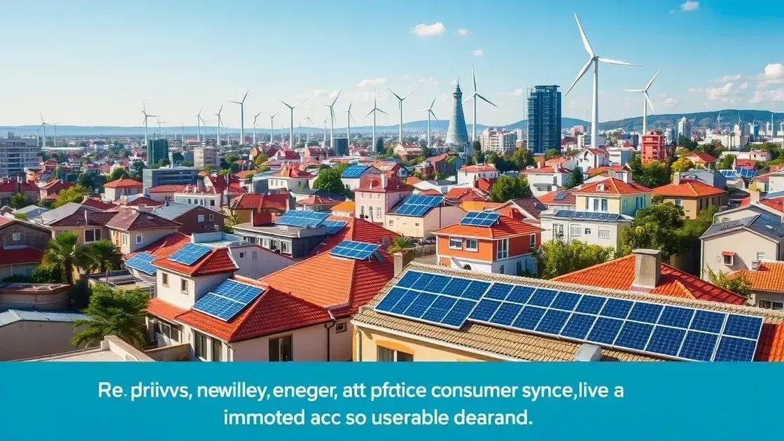 Key drivers of renewable energy growth