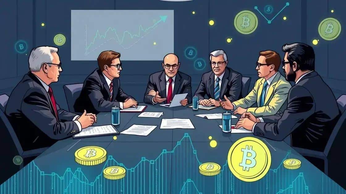 Key players in US cryptocurrency regulation