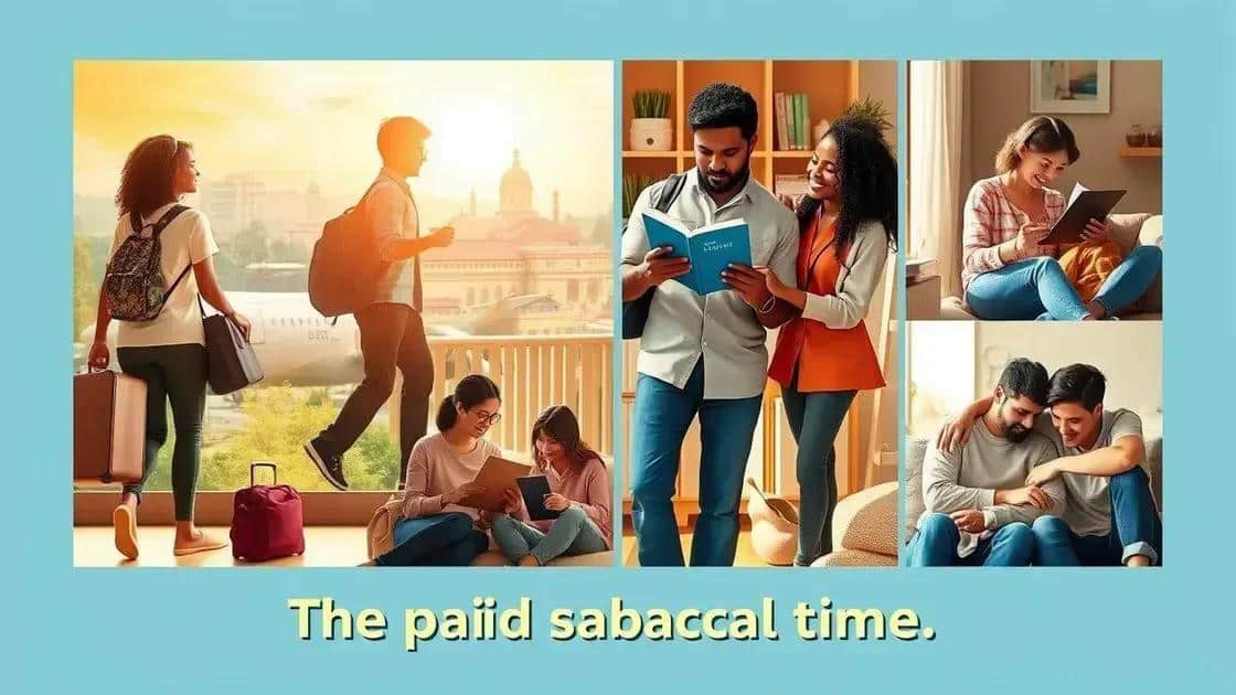Benefits of unpaid sabbatical leaves