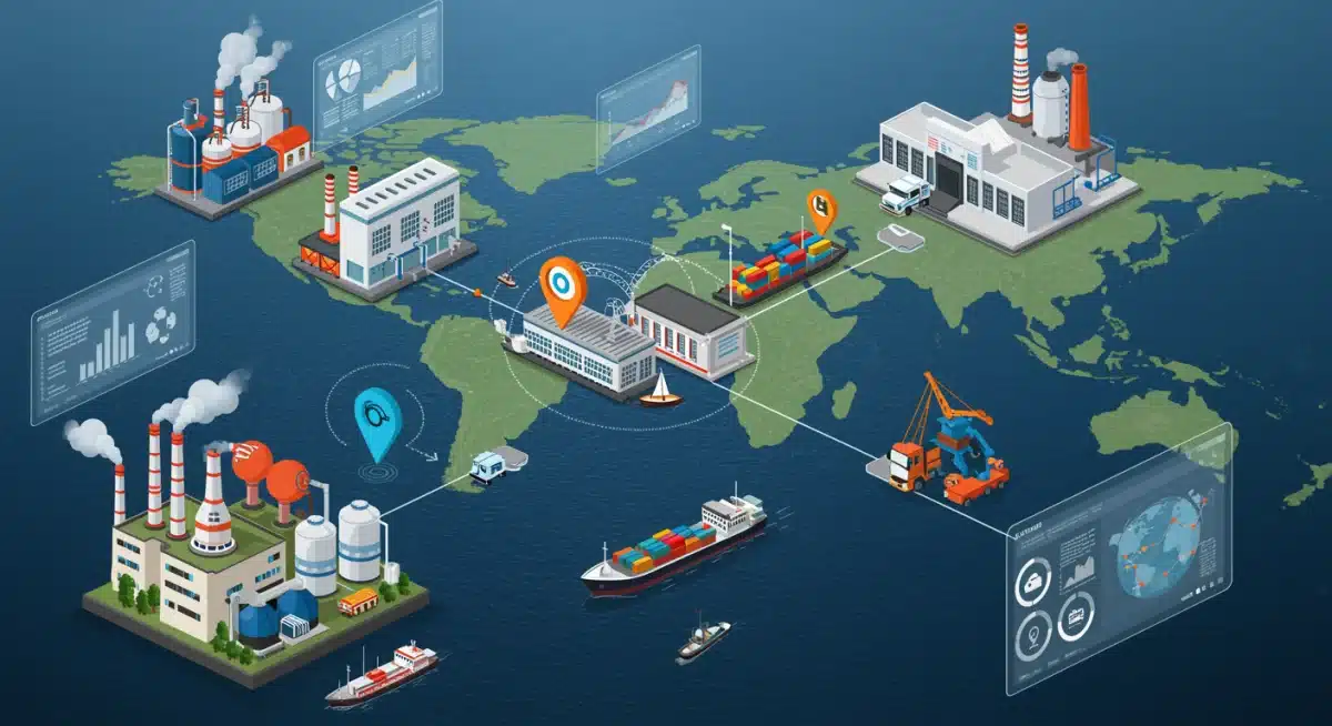 RCEP区域数字供应链优化图