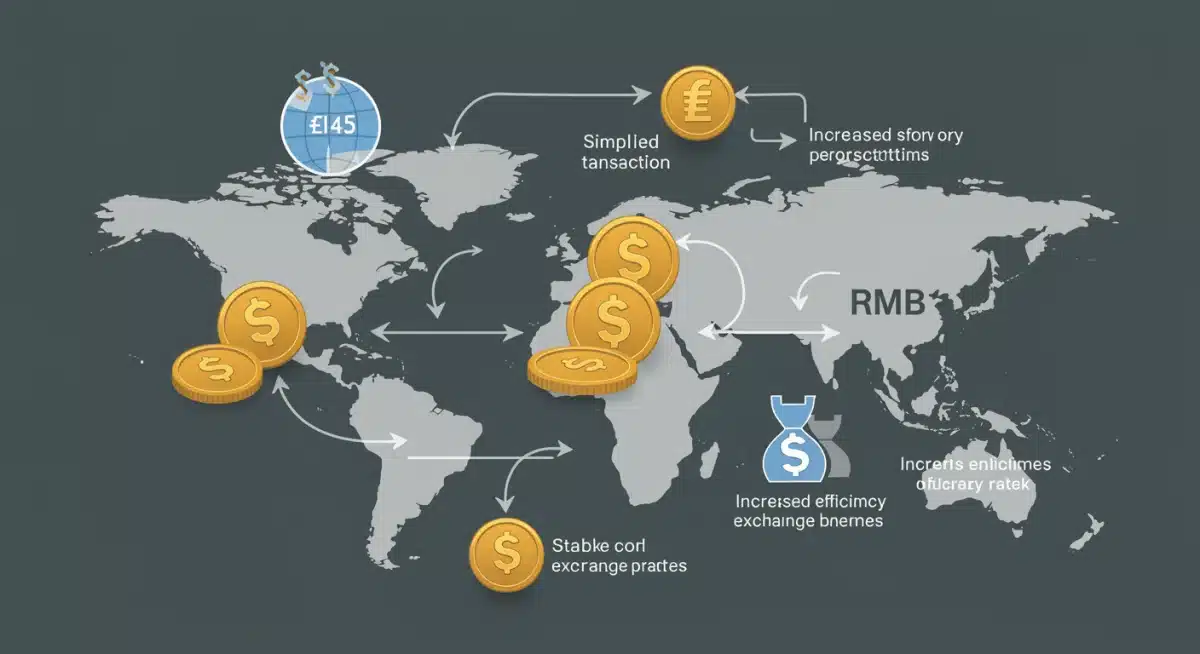 人民币跨境结算流程优化示意图