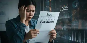 Relieved student receiving federal loan forgiveness document in 2025