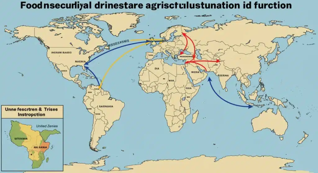 2025 Global Food Security: International Crises and US Agriculture