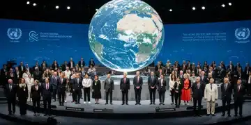 UN Climate Report: 5 Key Implications for US Policy in 2025 Global leaders discussing UN climate report implications