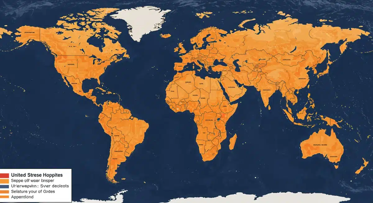 Satellite view of global water stress hotspots