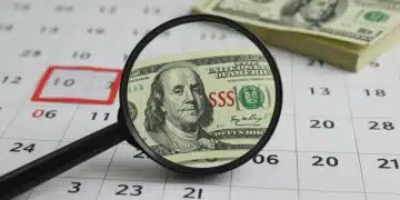SSI Benefits 2025: Maximize Your Monthly Payments Calendar 2025 with magnifying glass on dollar bills and SSI text