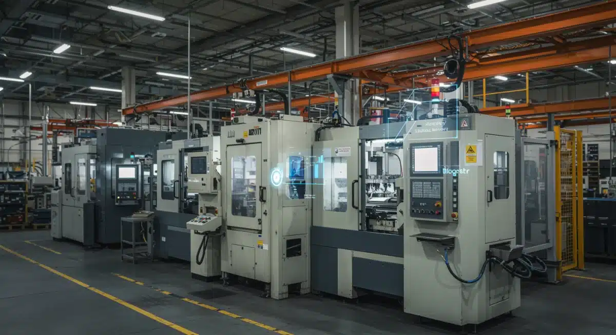 US manufacturing plant adjusting to new 2026 trade tariffs.