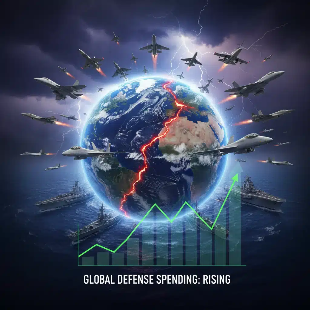 Global Instability 2026: Impact on US Defense Spending & Financial Markets