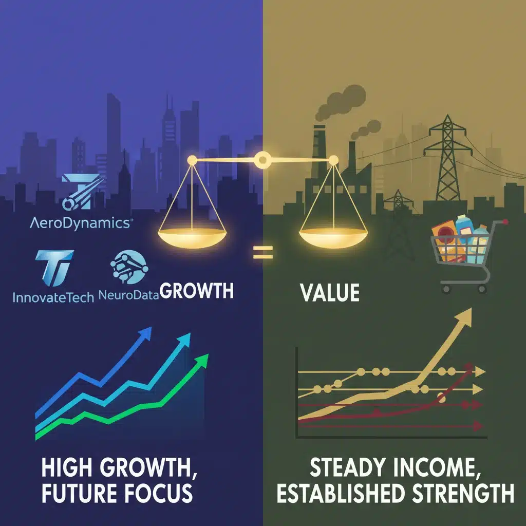 Balancing Growth and Value Investment Portfolios