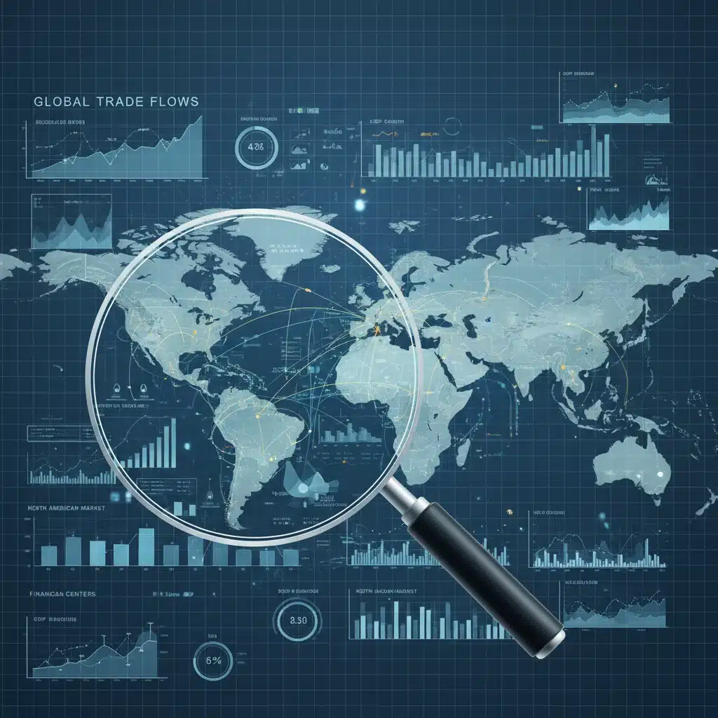 Economic indicators and global trade routes impacting U.S. policy