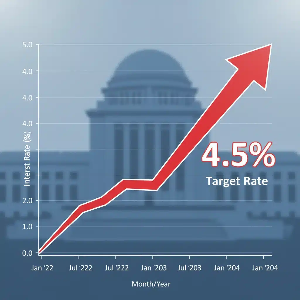 Navigating 2026 Interest Rate Hikes: Investment Strategies for a 4.5% Fed Funds Rate